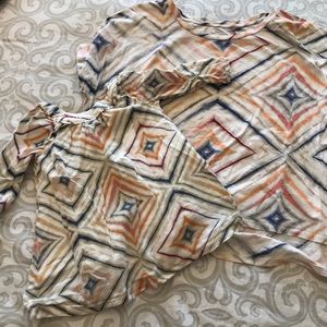 Mommy match set old navy sz12-18mo and women small